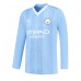 Manchester City Jeremy Doku #11 Replica Home Shirt 2023-24 Long Sleeve